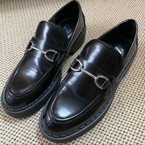 ZARA Lug Sole Loafers
